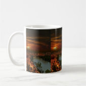 River Murray Australia Sunset, Café Mug (Gauche)