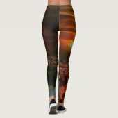 River Murray Australia Sunset, Leggings (Dos)