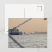 River Nile Sunset - Égypte Carte postale (Devant / Derrière)