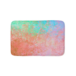 River of Fire Sinaasappel Alcoholinkt Abstract Badmat