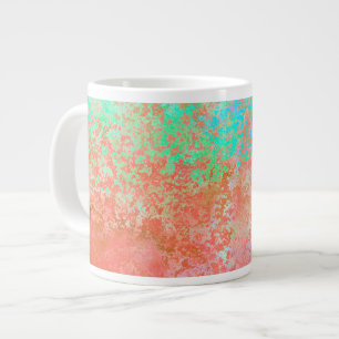 River of Fire Sinaasappel Alcoholinkt Abstract Extra Grote Beker