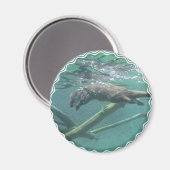 River Otter Magnet Magneet (Voorkant / Achterkant)