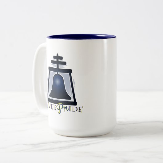 River Pride - Coffee Mok Two Toned (15 oz) (Voorkant links)