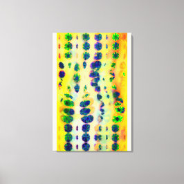 River Pulse Wallart Canvas Afdruk