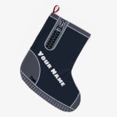 River Rafters Bootie Stijl Gepersonaliseerd Grote Kerstsok (Voorkant (Hangend))