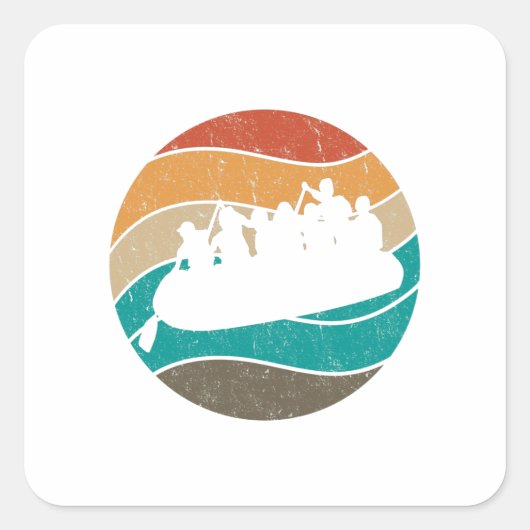 River Rafting Sticker River Rafting Sticker (Voorkant)