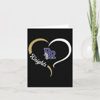 River Ridge Knights Logo Halve Hart Slogan Hs