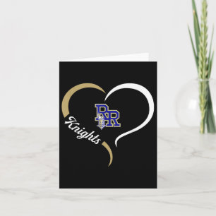 River Ridge Knights Logo Halve Hart Slogan Hs Kaart