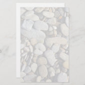 River Rock (Kasseien) Achtergrond Briefpapier (Voorkant / Achterkant)