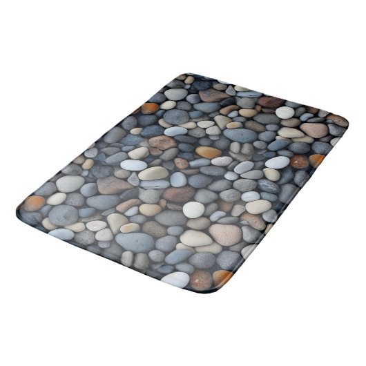 River Rocks Bath Mat (Gekanteld)