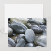 River Rocks Zen Postcard Briefkaart (Voorkant / Achterkant)
