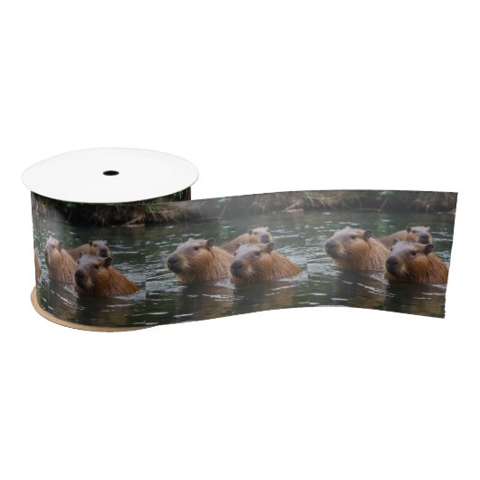 River Serenity: Capybaras Zwemmen in de Flow Lint (Spoel)