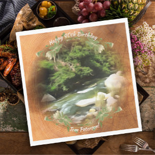 River South Verjaardag 0365 Servet