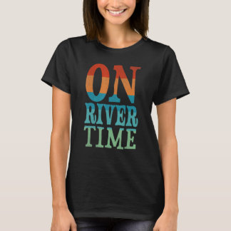River Sports Kajakken kanoën op River Time Summe T-shirt