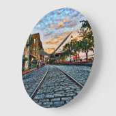 River Street, Savannah Clock Grote Klok (Hoek)