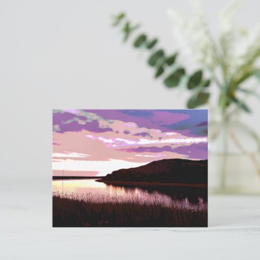 RIVER SUNSET BRIEFKAART (Staand voorkant)