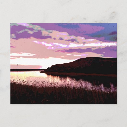 RIVER SUNSET BRIEFKAART (Voorkant)