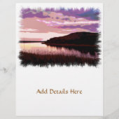 RIVER SUNSET FLYER (Voorkant)