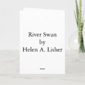 RIVER SWAN FEESTDAGEN KAART (Achterkant)