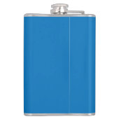 River Thames Regatta -  retro stijl roeien Heupfles (Achterkant)