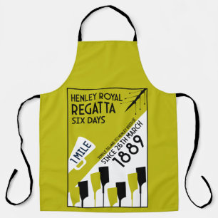 River Thames Regatta - retro stijl roeien Schort