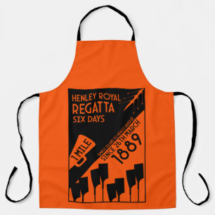 River Thames Regatta - retro stijl roeien Schort