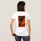 River Thames Regatta -  retro stijl roeien T-shirt (Achterkant volledig)