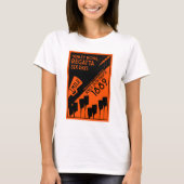 River Thames Regatta -  retro stijl roeien T-shirt (Voorkant)