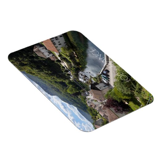 River uitzicht Lods, Doubs, Frankrijk Magneet (Rechterzijde)