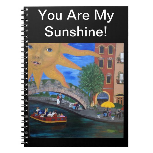 River Walk Note Book Notitieboek (Voorkant)