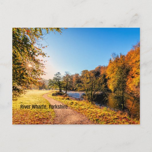 River Wharfe, Yorkshire Briefkaart (Voorkant)