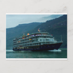 River YANGTZE - BOOTCRUISE Briefkaart