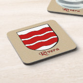 Rivera Family Shield Drankjes Onderzetter (Linkerzijde)