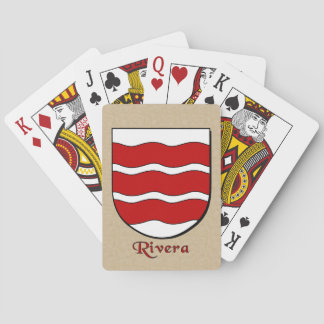 Rivera Heraldic Shield Speelkaarten