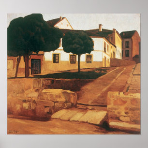 Rivera’s “Street in Avila” art poster