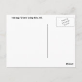 Rivera's briefkaart El Rastro (Achterkant)