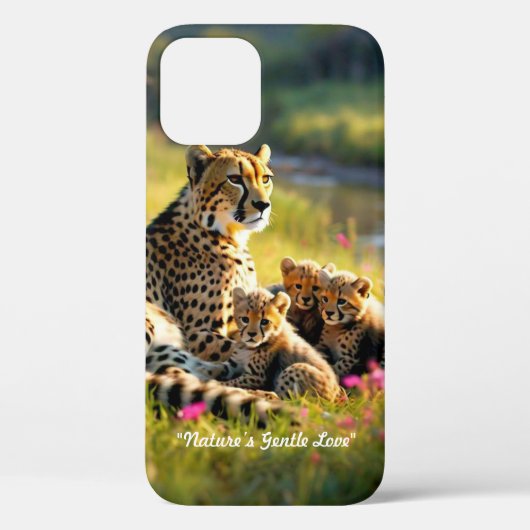 Riverbank Cheetah Encounter Case-Mate iPhone Case (Achterkant)