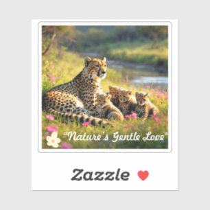 Riverbank Haven voor Cheetahs Sticker