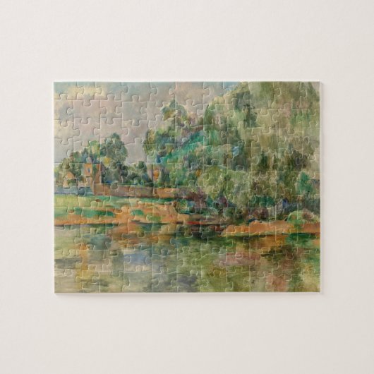 Riverbank par Paul Cezanne Puzzle (Horizontal)