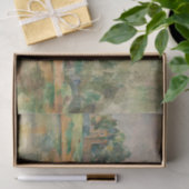 Riverbank van Cezanne Tissue Paper Tissuepapier (Geschenk)