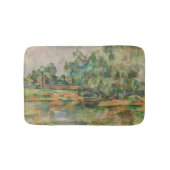 Riverbank van Paul Cezanne Bath Mat (Voorkant)