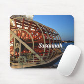 Riverboat Paddle Wheel Savannah Georgia Muismat (Met muis)