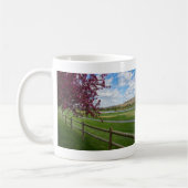 Rivercut in Spring Coffee Mok (Links)