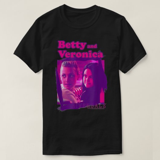 Riverdale Betty en Veronica T-shirt (Design voorkant)