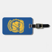 Riverdale Bulldog Head Bagagelabel (Voorkant horizontaal)