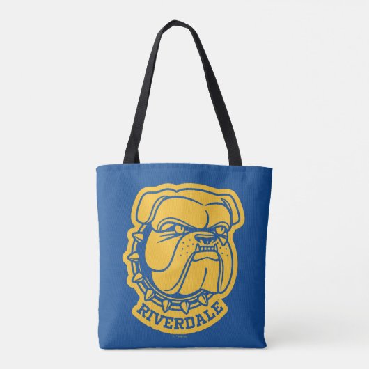 Riverdale Bulldog Head Draagtas (Achterkant)