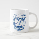 Riverdale Bulldog Head Extra Grote Beker (Rechts)