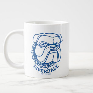 Riverdale Bulldog-hoofd Extra Grote Beker