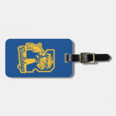 Riverdale Bulldogs Letterman Bagagelabel (Voorkant horizontaal)