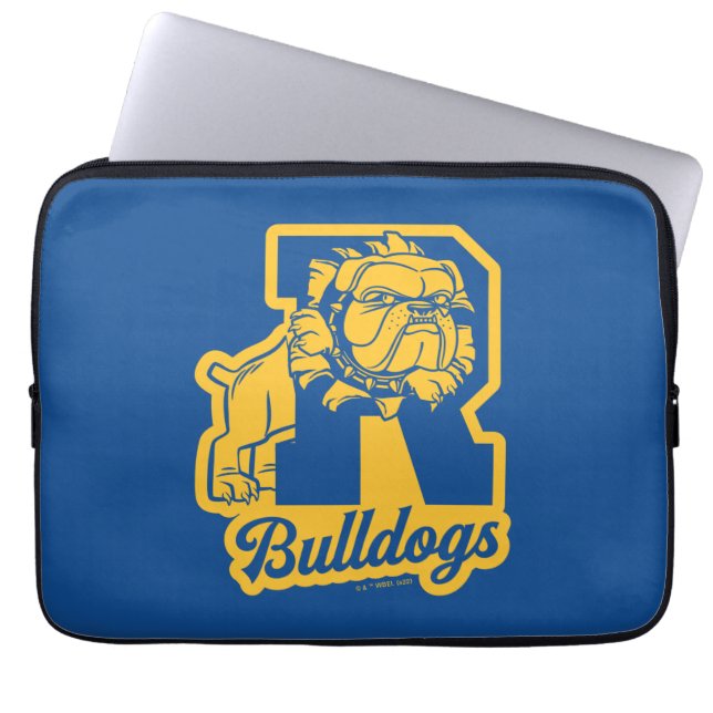 Riverdale Bulldogs Letterman Laptop Sleeve (Voorkant)